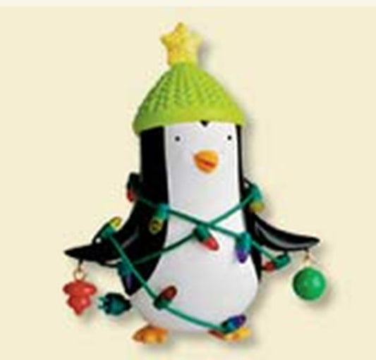 Aunt Krismas 'Tip' ornament by Hallmark. Year: 2007 - South Pole Pals  series #0. 'Mint In Box' condition.