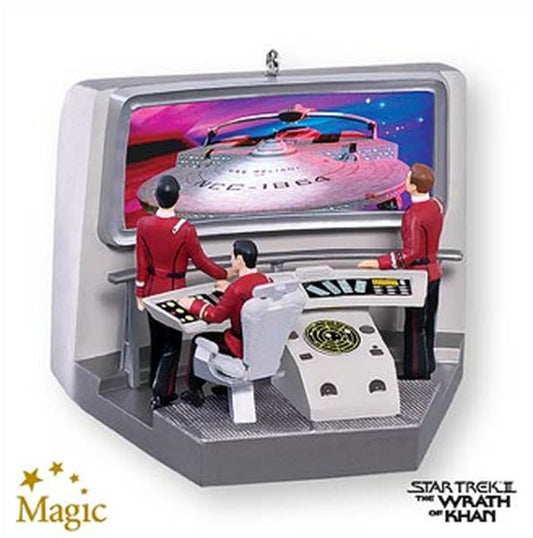 Aunt Krismas 'Star Trek II: The Wrath of Khan' ornament by Anita Marra Rogers. Year: 2007 - Star Trek  series #0. 'Mint In Box' condition.