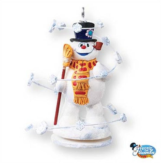 Aunt Krismas 'The Magic of Frosty' ornament by Nello Williams. Year: 2007 - Frosty the Snowman  series #0. 'Mint In Box' condition.