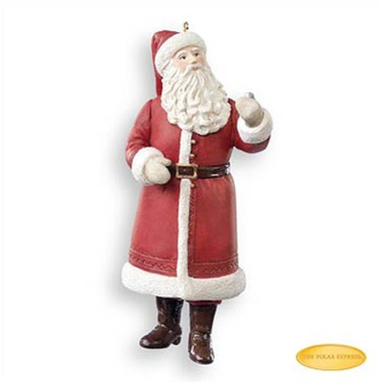 Aunt Krismas 'The First Gift of Christmas' ornament by Nina Aubé. Year: 2007 - The Polar Express  series #0. 'Mint In Box' condition.