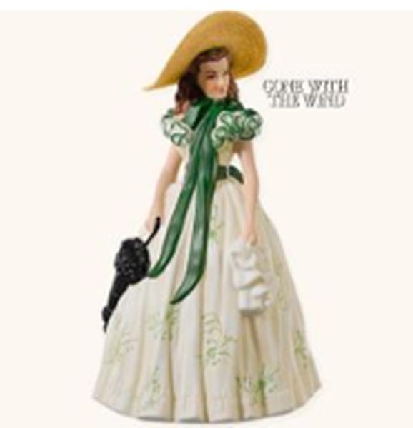Aunt Krismas 'Scarlett O'Hara' ornament by Hallmark. Year: 2008 - Gone with the Wind  series #0. 'Mint In Box' condition.
