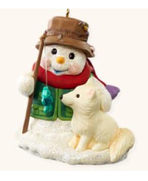 Aunt Krismas 'Snow Buddies' ornament by Tammy Haddix. Year: 2008 - Snow Buddies series #11. 'Mint In Box' condition.