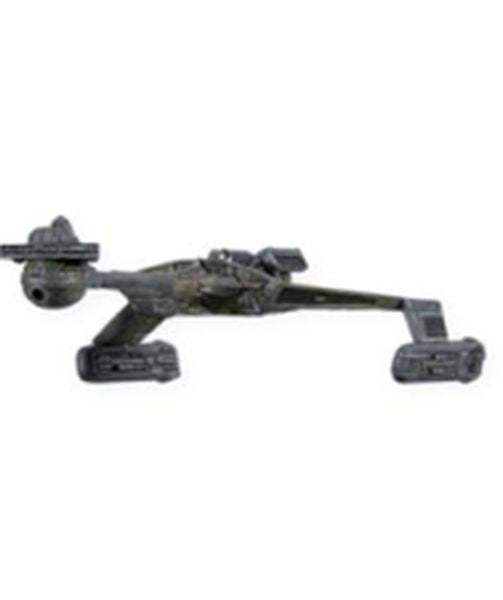 Aunt Krismas 'Klingon Battle Cruiser' ornament by Lynn Norton. Year: 2009 - Star Trek Ships  series #0. 'Mint In Box' condition.
