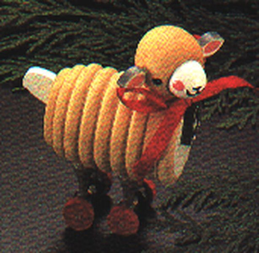 Aunt Krismas 'Lamb' ornament by Hallmark. Year: 1984 - Nostalgic Childhood series #1. 'No Price Tag' condition.
