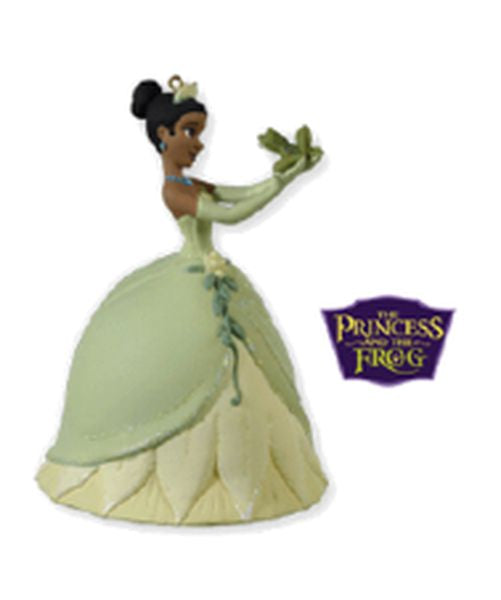 Aunt Krismas 'Just One Kiss Walt Disney’s Princess & the Frog' ornament by Katrina Bricker. Year: 2010 - N/A series #0. 'Mint In Box' condition.