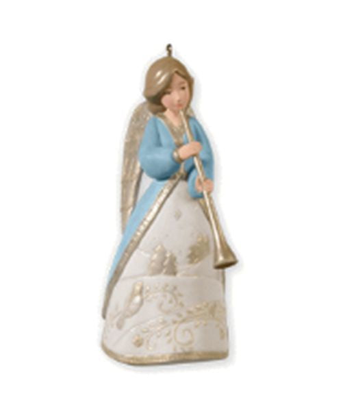 Aunt Krismas 'Musical Messenger' ornament by Katrina Bricker, Edythe Kegrize. Year: 2010 - N/A series #0. 'Mint In Box' condition.