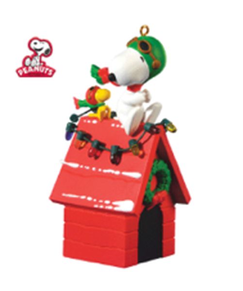 Aunt Krismas 'A Pair of Aces' ornament by Ken Crow. Year: 2010 - The Peanuts Gang  series #0. 'Mint In Box' condition.