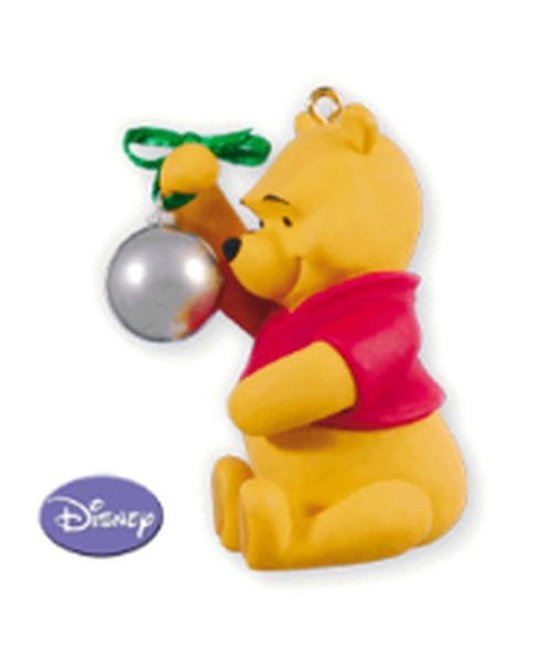 Aunt Krismas 'Pooh Reflects on Christmas' ornament by Sharon Visker. Year: 2010 - Winnie the Pooh Collection  series #0. 'Mint In Box' condition.