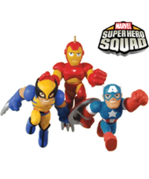 Aunt Krismas 'Super Hero Squad' ornament by Anita Marra Rogers. Year: 2010 - N/A series #0. 'Mint In Box' condition.