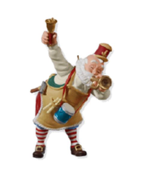 Aunt Krismas 'Toymaker Santa' ornament by Ken Crow. Year: 2010 - Toymaker Santa series #11. 'Mint In Box' condition.