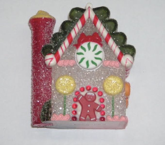 Aunt Krismas 'Sugarplum Cottage' ornament by Hallmark. Year: 1984 - N/A series #0. 'No Box' condition.