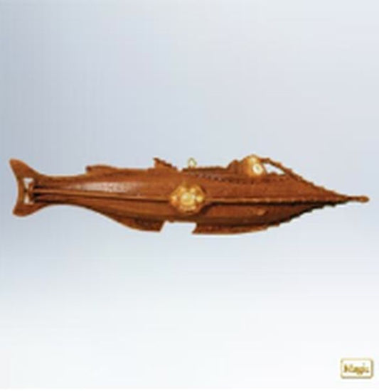 Aunt Krismas 'Nautilus Disney’s 20,000 Leagues Under the Sea' ornament by Lynn Norton. Year: 2011 - N/A series #0. 'Mint In Box' condition.