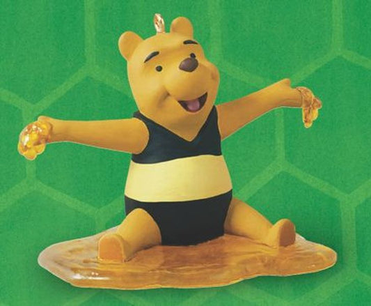 Aunt Krismas 'Everything Is Honey ' ornament by Julie Forsyth. Year: 2012 - Winnie the Pooh  series #0. 'Mint In Box' condition.