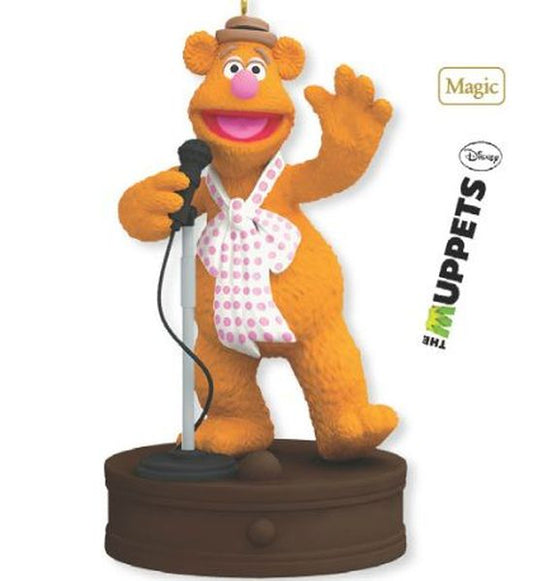 Aunt Krismas 'Fozzie Bear' ornament by Ken Crow. Year: 2012 - Muppets  series #0. 'Mint In Box' condition.