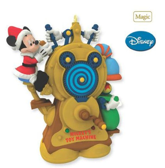 Aunt Krismas 'Mickey's Toy Machine' ornament by Ken Crow. Year: 2012 - Mickey Mouse & Friends  series #0. 'Mint In Box' condition.