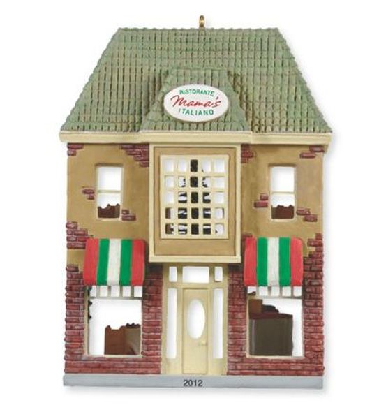 Aunt Krismas 'Mama's Ristorante Italiano' ornament by Don Palmiter. Year: 2012 - Nostalgic Houses & Shops series #29. 'Mint In Box' condition.
